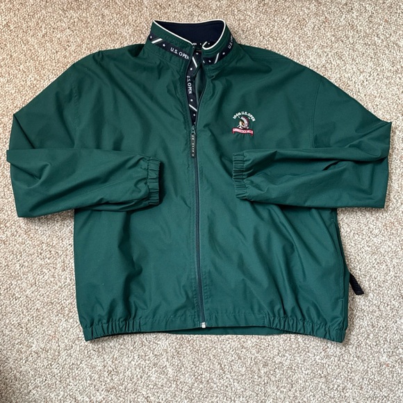 Vintage 2004 US Open Golf Ashford Windbreaker Jacket Size Large